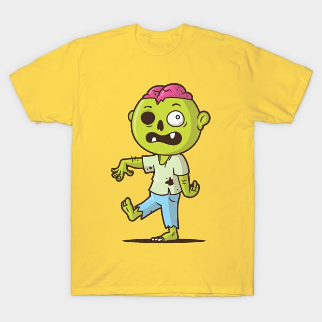Funny Zombie T-Shirt by zoljo